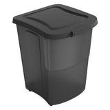 Rotho Archi PET FOOD SENTER 38L ANTHRACITE TRANSARENT