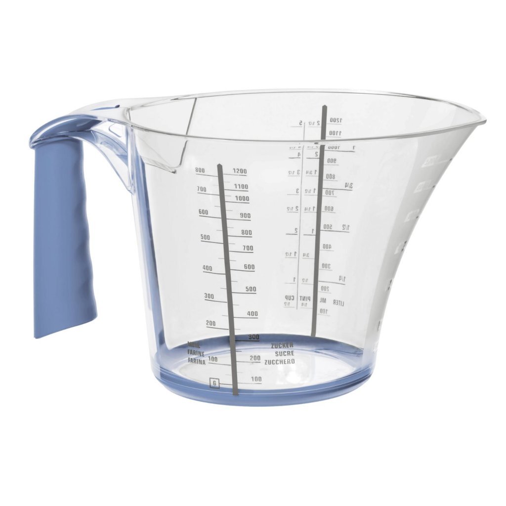 Rotho Loft Mash Cup 1,2 l Horizonblau transparent