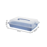 Rotho fresh partybutler serveertray cool horizon blauw