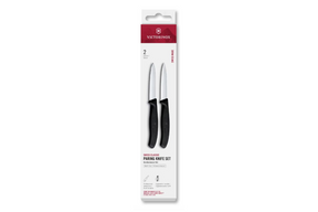 Victorinox classic keukenset spits kartel 2-dlg 8cm - zwart