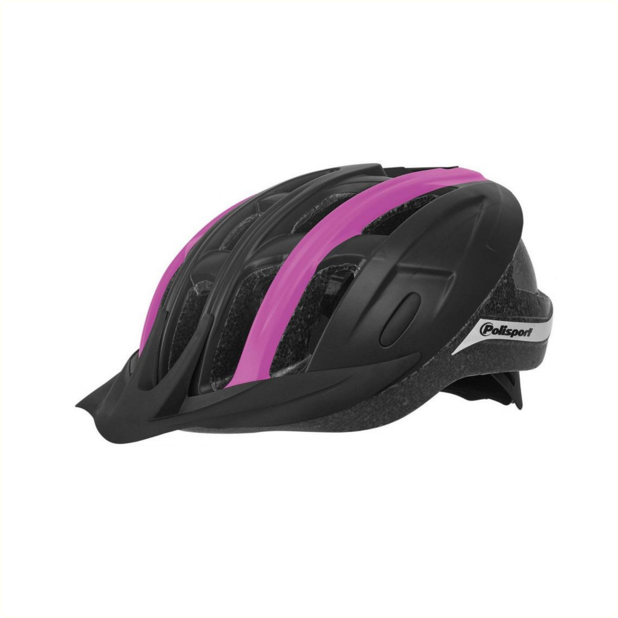 Pol Ride dans le casque de vélo L 58-62 cm Black Fuchsia