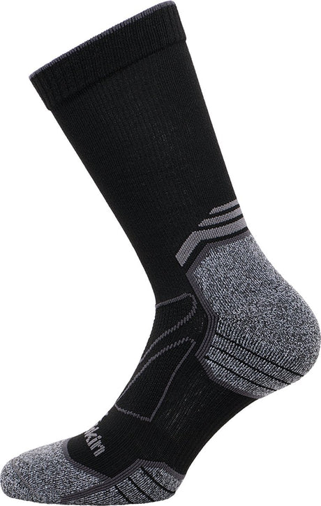 Jack wolfskin vojo light sock cl c unisex sportsokken - black 44-46