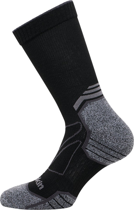 Jack wolfskin vojo light sock cl c unisex sportsokken - black