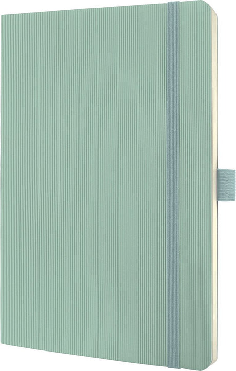 Sigel notitieboek conceptum a5 mintgroen softcover 194 pagina's lijn 80 grams papier