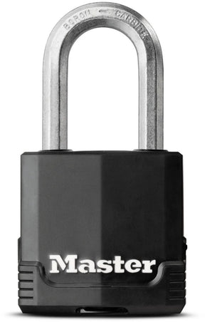 Masterlock excell m115eurdlf hangslot 49 mm - weerbestendig - inclusief 4 sleutels