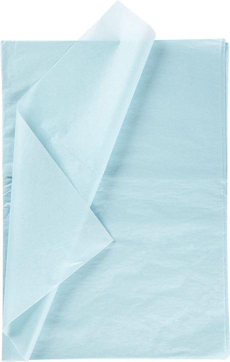 Creativ company tissuepapier lichtblauw 10 vellen 14 gr, 50x70cm