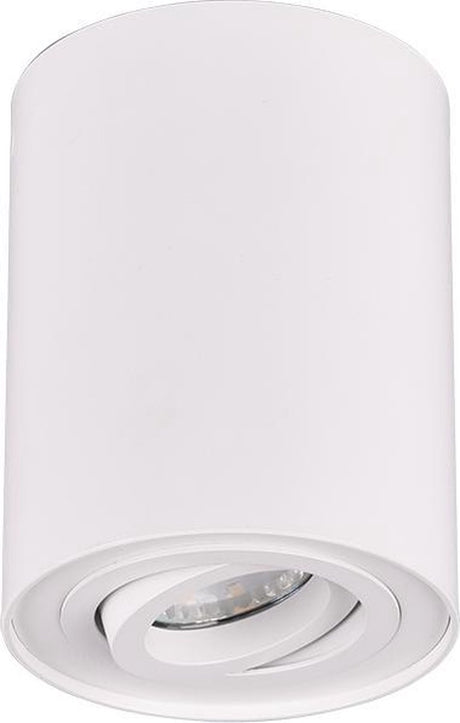 Trio cookie - plafondlamp - wit mat - excl. 1x gu10 4,9 w - osram lichtbron - verlichting omhoog en omlaag - niet dimbaar