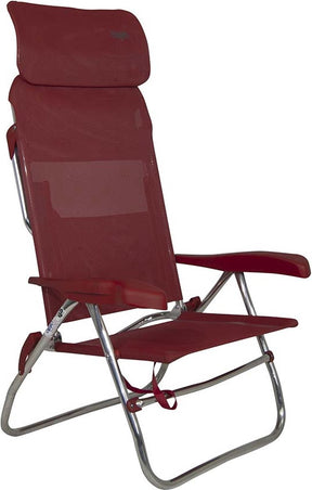 Crespo - strandstoel - al 223 - compact - rood