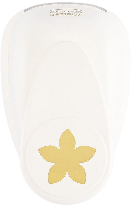 Vaessen creative pons - figuurpons - bloem - 4,6 x 4,8 cm