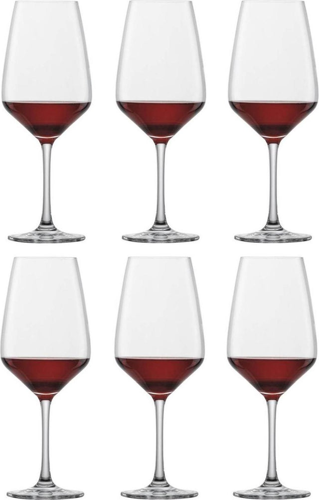 Schott zwiesel taste rode wijnglas 1 - 0.5 ltr - 6 stuks