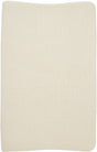 Meyco baby uni aankleedkussenhoes - pre-washed hydrofiel - soft sand - 50x70cm
