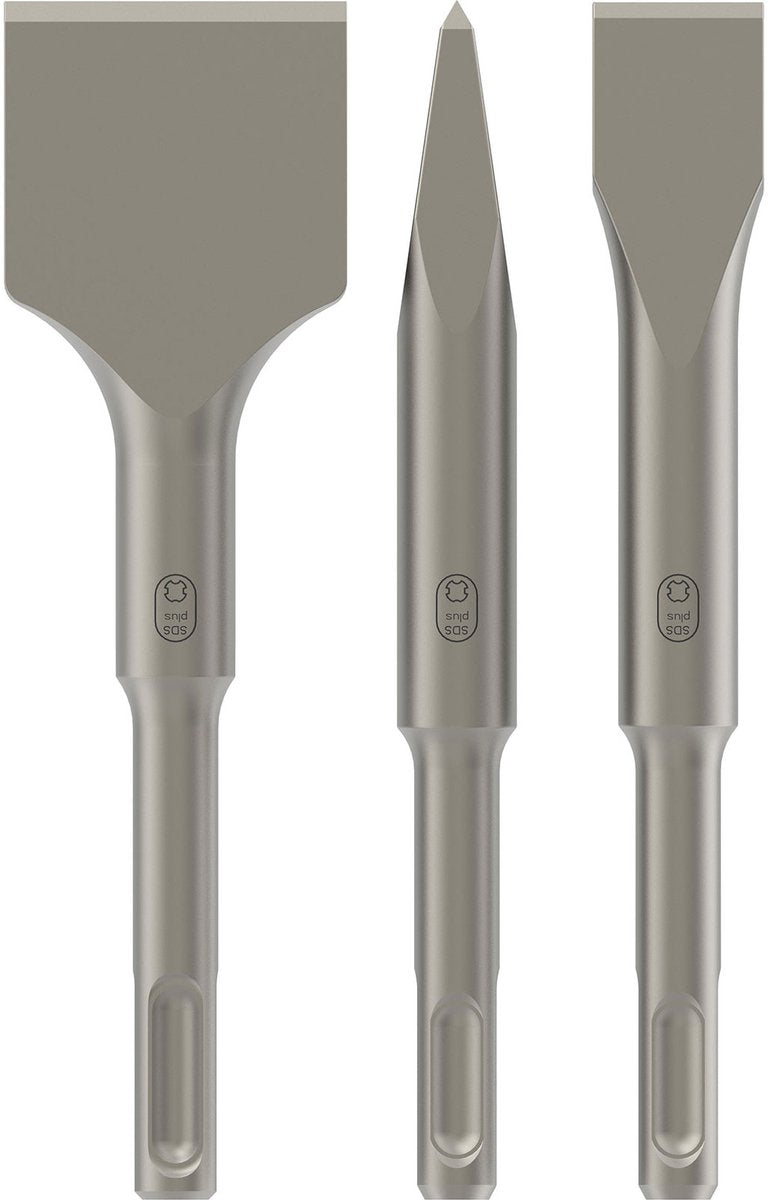 Bosch - boorhamerbeitel - 3d mei�el-set sds-plus