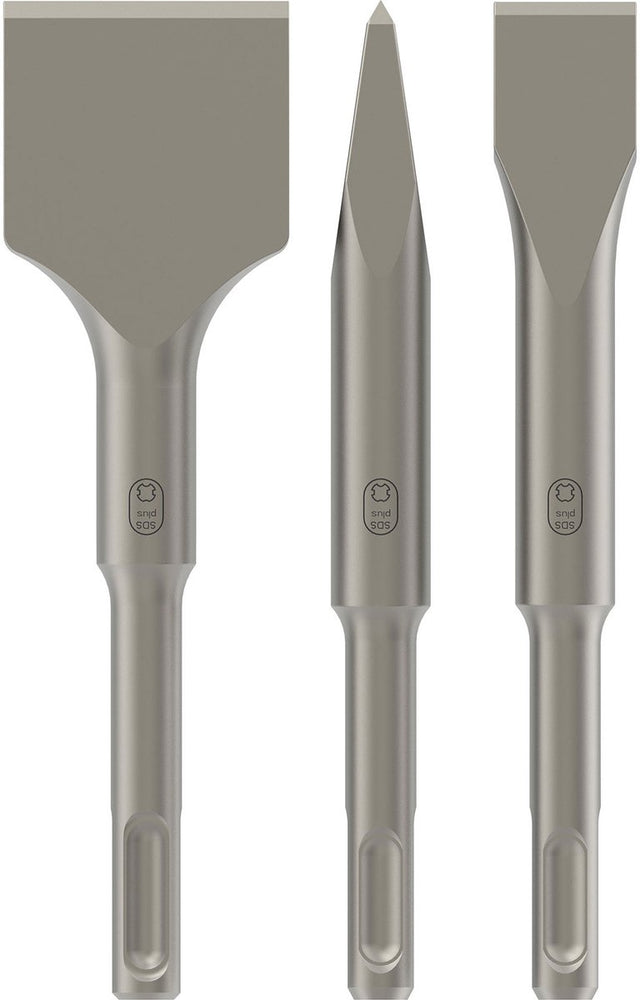 Bosch - boorhamerbeitel - 3d mei�el-set sds-plus