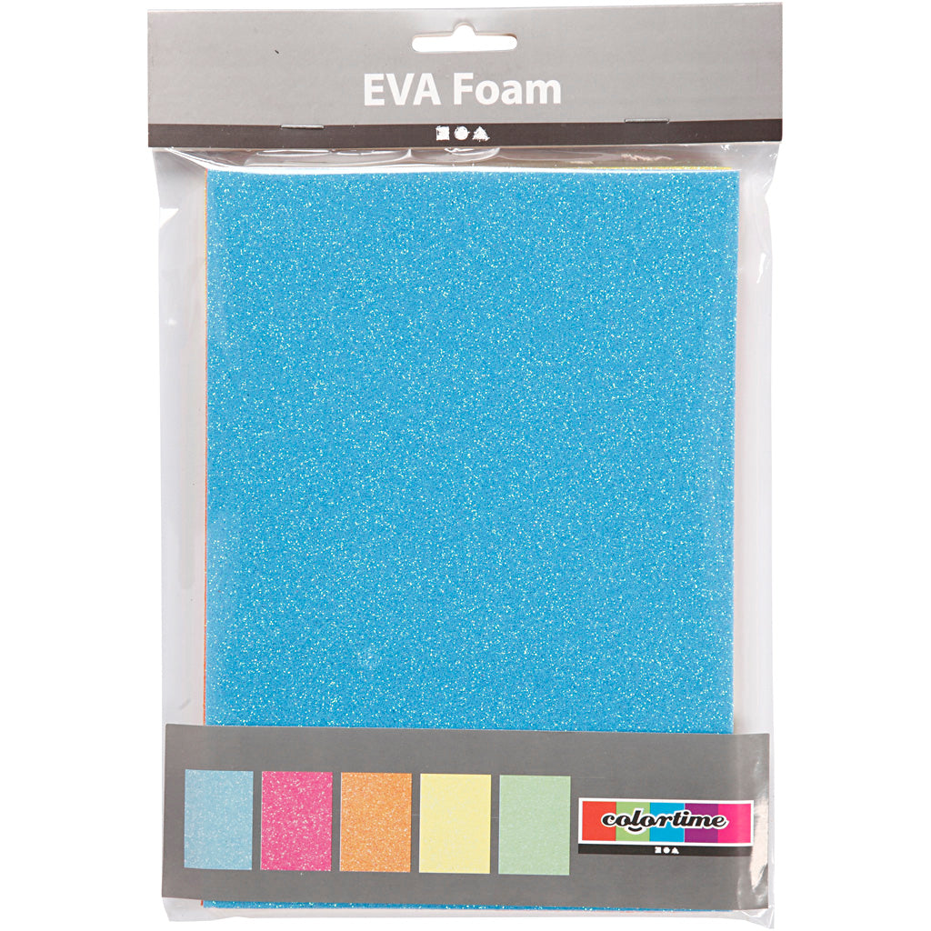 Creativ company http: www.cchobby.nl eva-foam-vellen-a5-vel-150x210-mm-dikte-2-mm-diverse-kleuren-5-vel-1-doos
