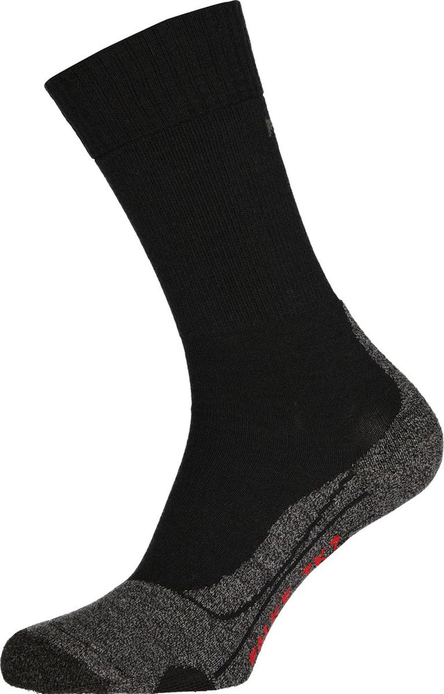 Falke tk2 anti-blaar dik wol functioneel materiaal wandelsokken heren zwart - maat 46-48