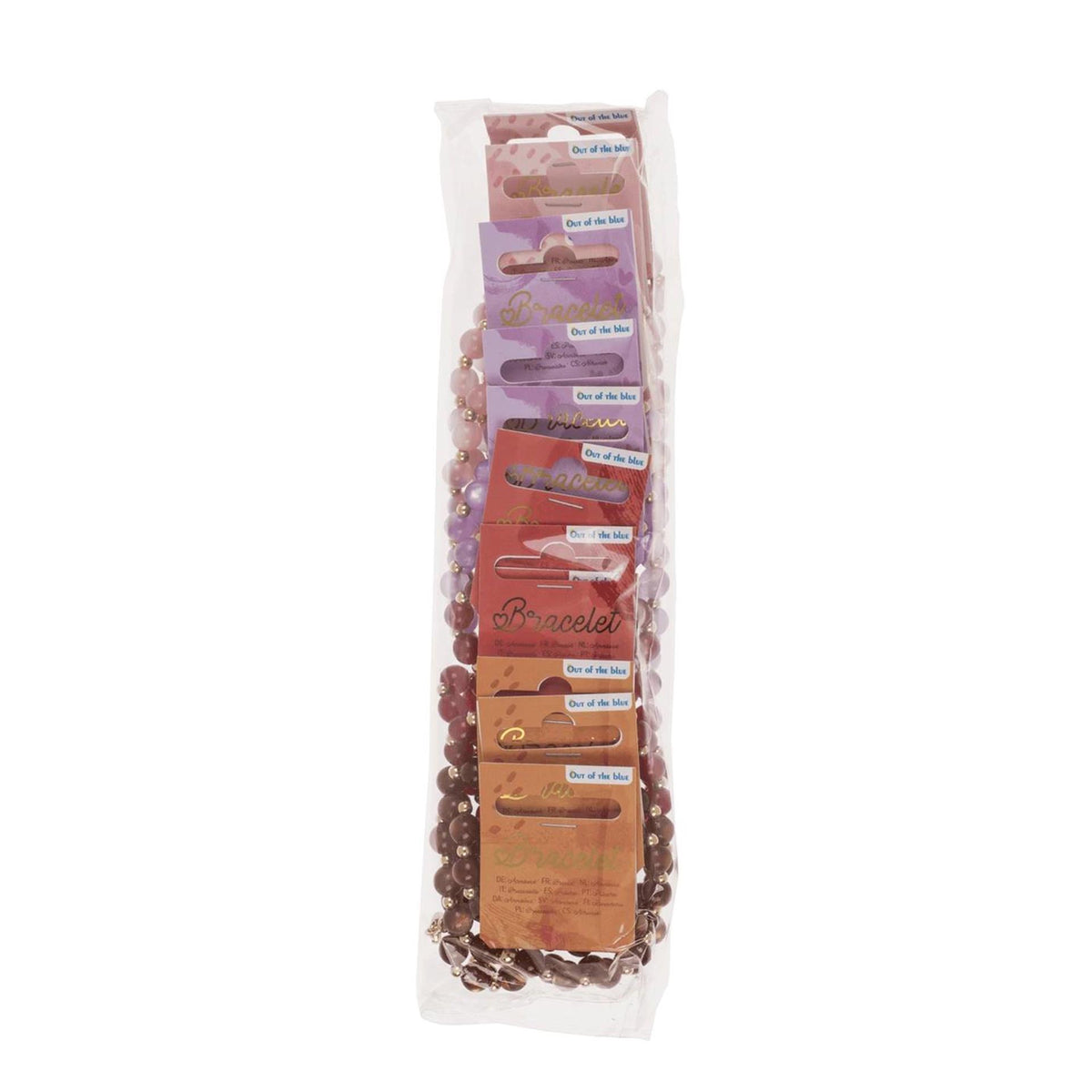 Ootb kralen armband 8 mm 4 assorti