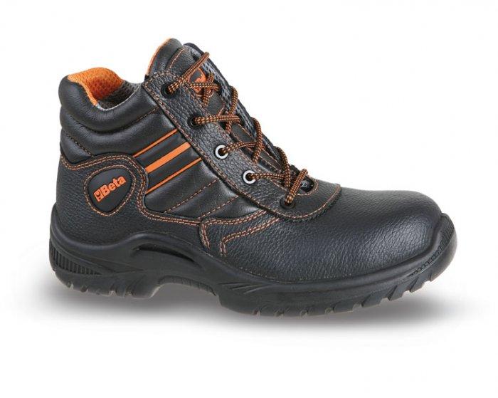 Beta schoenen, leder 7201bkk 48 een voetpolymeer. composietinput