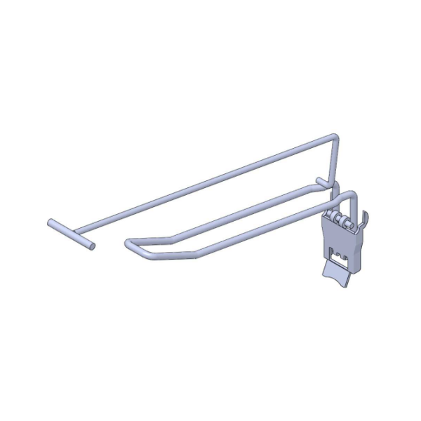 Tegometall klaphaak dubbel rl 30 - met t-bar 20 cm - verzinkt