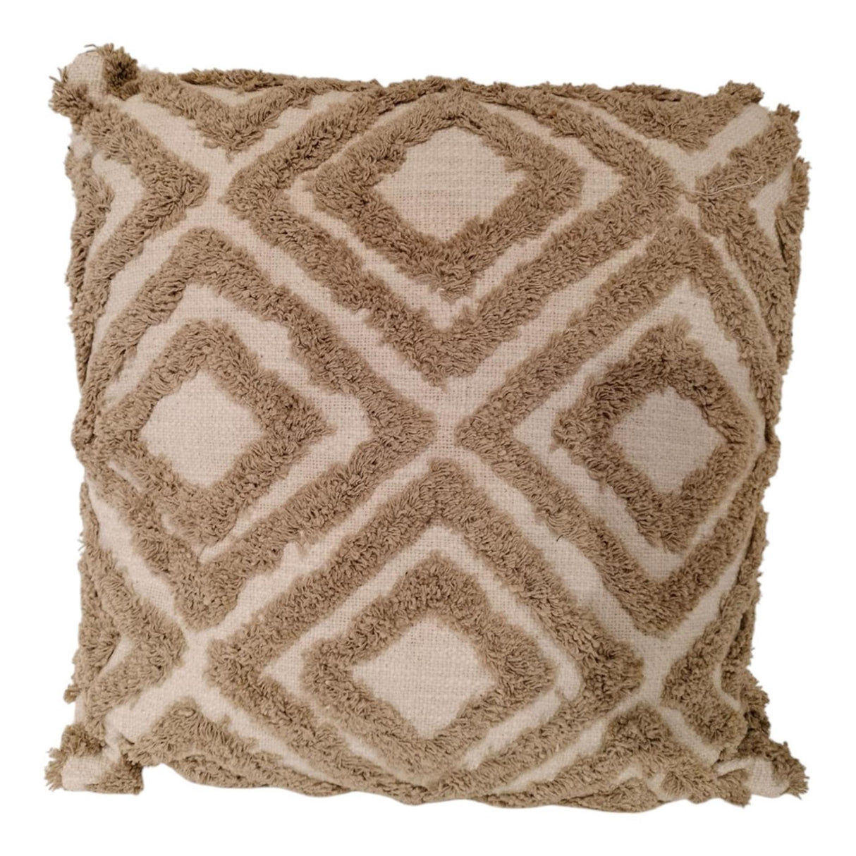 Mansion atmosphere kussen siziano naturel wit 45x45cm