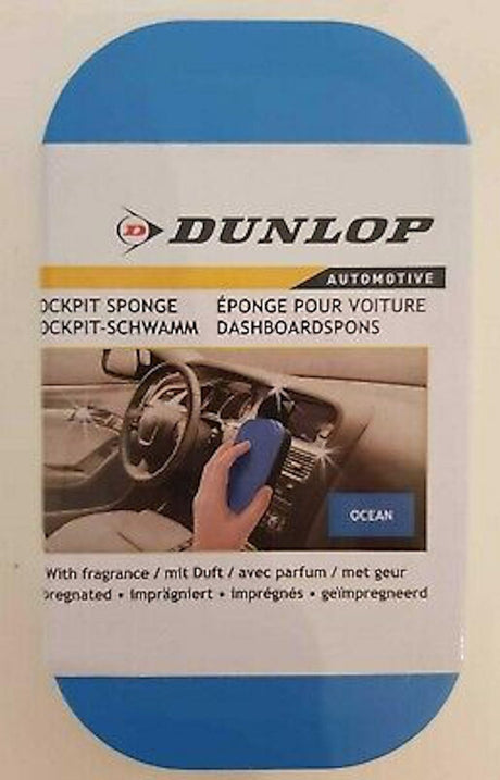 Dunlop auto dashboard spons - cockpit spons - geparfumeerde interieurolie - glansmiddel voor dashboard auto