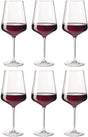 Leonardo puccini rode wijnglas groot - 750 ml - set 6