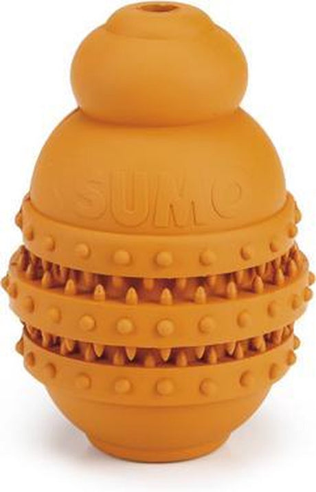 Beeztees sumo play dental - hondenspeelgoed - rubber - oranje - s