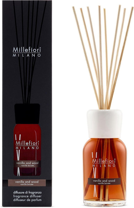 Millefiori milano geurstokjes 100 ml - vanilla wood