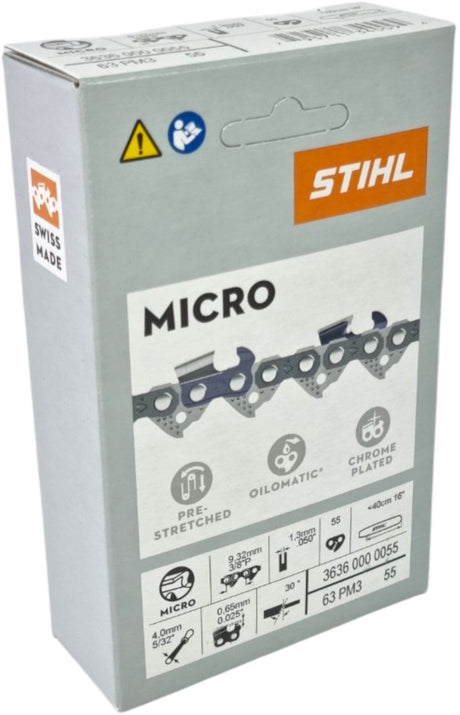 Pic stihl accessoires zaagketting | 3 8 p co micro 3 (pm3), 1,3 mm, 40cm - 36360000055