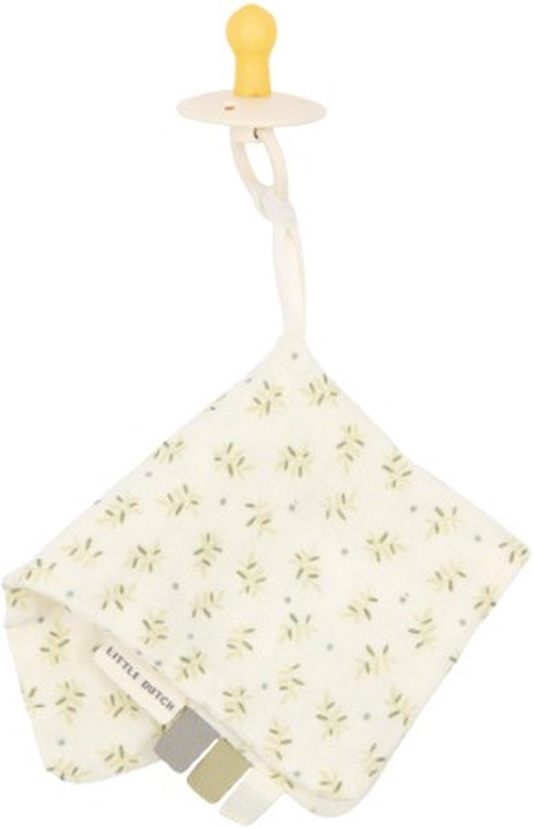 Little dutch speendoekje - groen - essentials - blueberry leaves