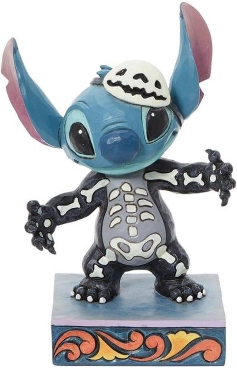 Disney traditions stitch skeleton 16 cm