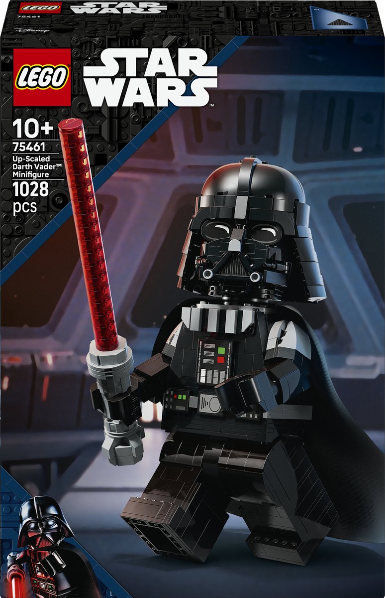 Lego star wars - grote minifiguur van darth vader - 75461