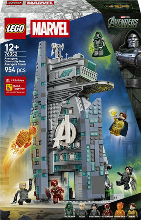 Lego 76352 super heroes marvel avengers doomsday.