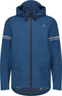 Agu original regenjas uniseks waterdicht - teal blauw - waterkolom 5.000 mm - afneembare capuchon - inclusief opbergtasje 2xl