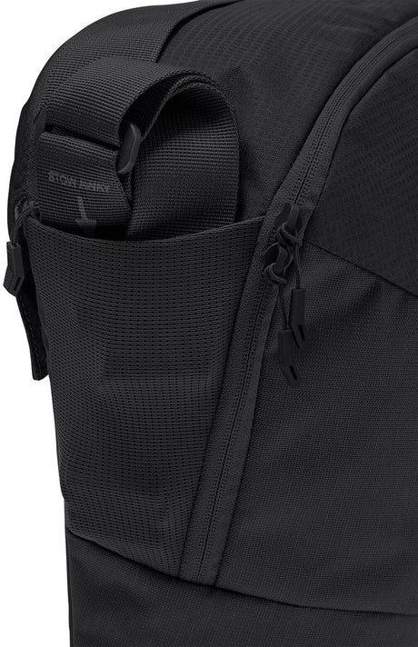 Vaude cycle messenger m fietstas enkele fietstas unisex black waterdicht >70% recycled materiaal