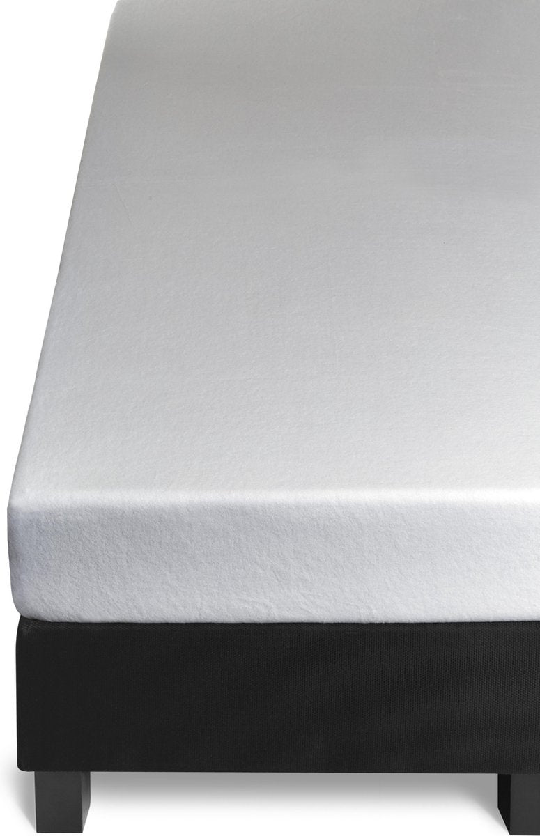 Beddinghouse multifit molton - 200x200 210 220 - wit