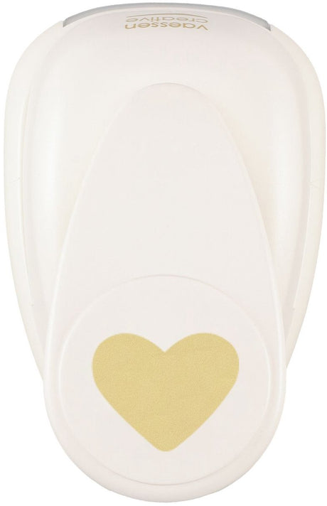 Vaessen creative pons - figuurpons - hart - 4,1 x 4,9 cm
