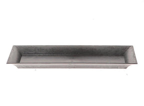 Hbx natural living tray melamine 36x17xh2,5cm grijs