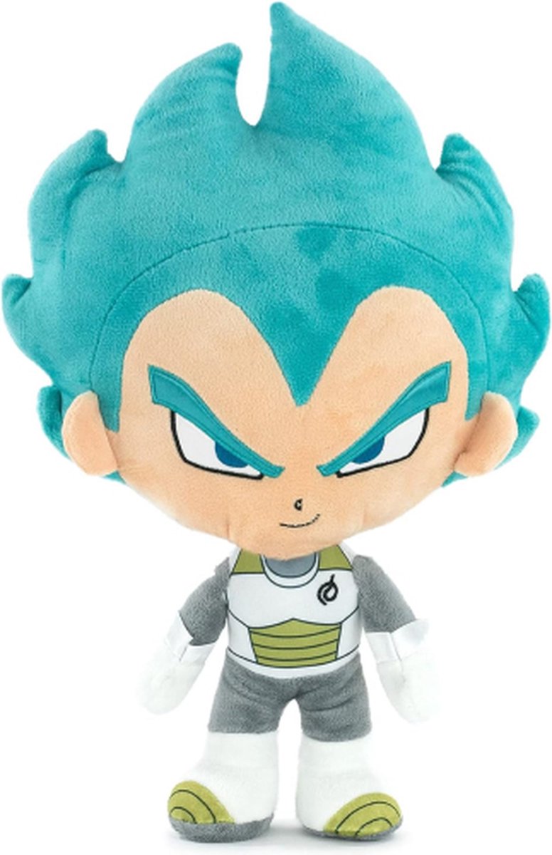 Dragon ball z super saiyan vegeta - pluche knuffel 26 cm