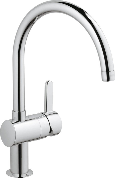 Grohe flair keukenkraan - c-uitloop - chroom