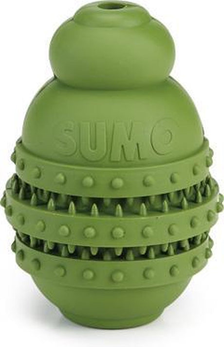 Beeztees sumo play dental - hondenspeelgoed - rubber - groen - s