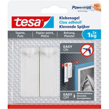 Tesa klevende spijker voor behang en pleisterwerk 1kg