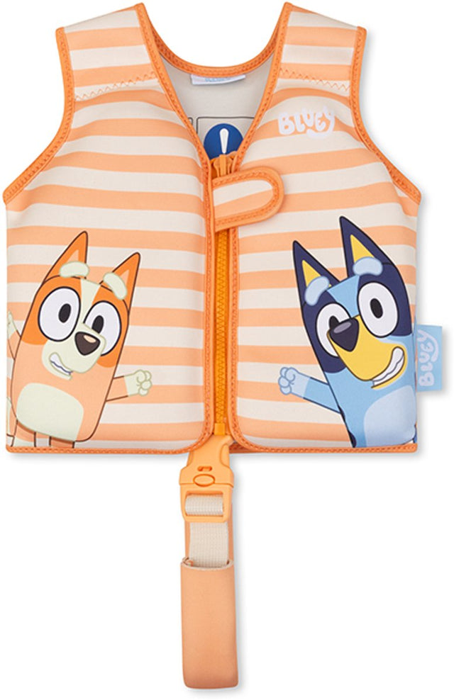 Swim essentials zwemvest - oranje - bluey - 3 6 jaar