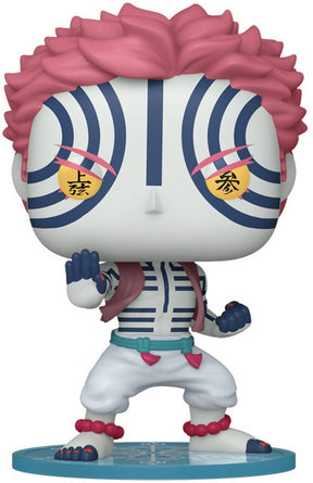 Funko demon slayer akaza vinylfiguur 2043 unisex pop! - neutraal - standard