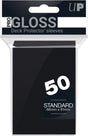 Ultra pro standaard deck protector sleeves black (50st)