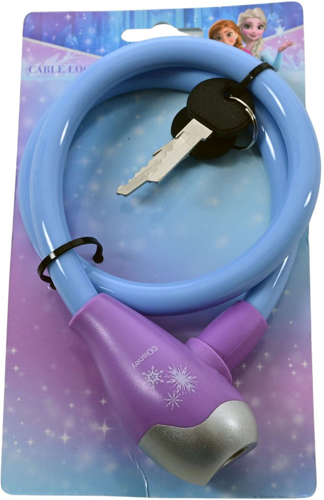 Disney frozen - kabelslot - lichtblauw paars
