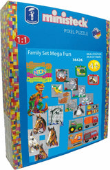 Ministeck familieset mega fun - xxl box, 4000st.