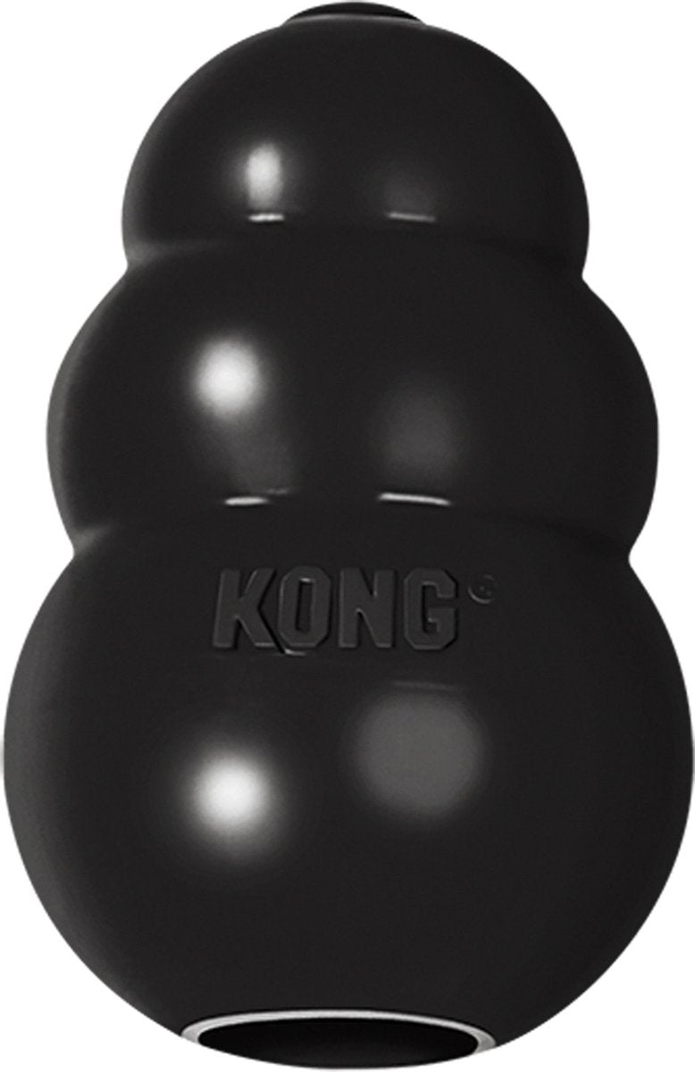 Kong extreme – honden speelgoed – rubber – zwart - xxl - vanaf 38+ kg xxl