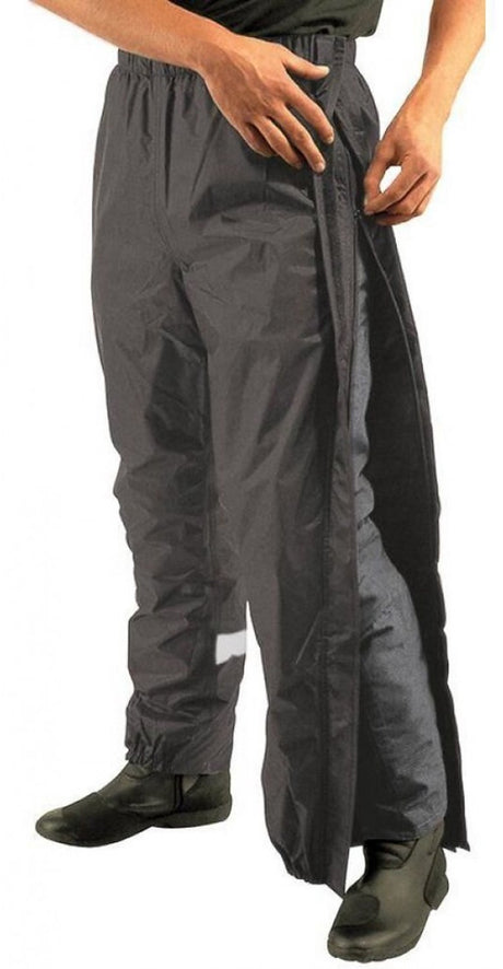 Mac in a sac full zipper regenbroek - zwart - maat xxl