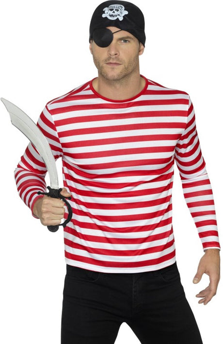 Smiffys stripy t-shirt