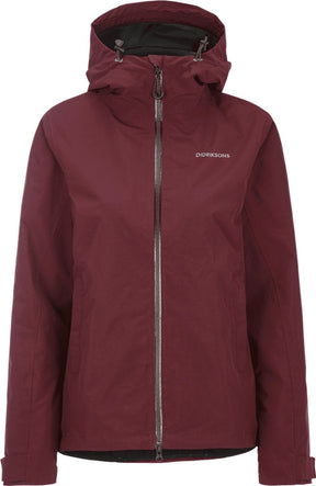 Didriksons trinya wns jkt2 dames outdoorjas - old rust 44